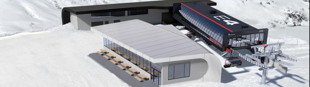 Skizze der neuen Talstation mit SB-Restaurant