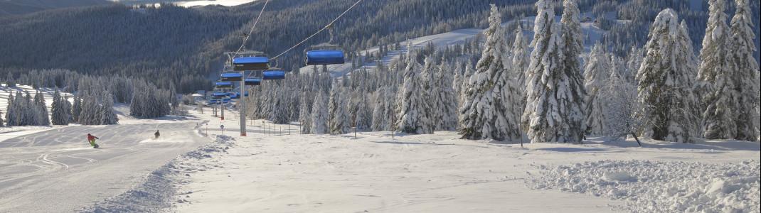 Nur Geimpfte und Genesene dürfen im Winter neben schulpflichtigen Kindern die Lifte am Feldberg nutzen.