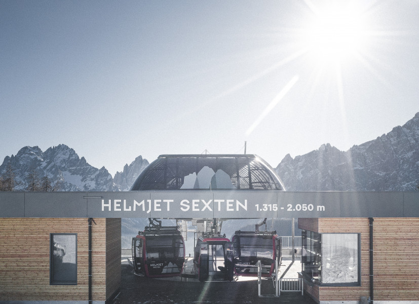 Mit dem neuen "HELMJET Sexten" geht's jetzt deutlich schneller und komfortabler nach oben.