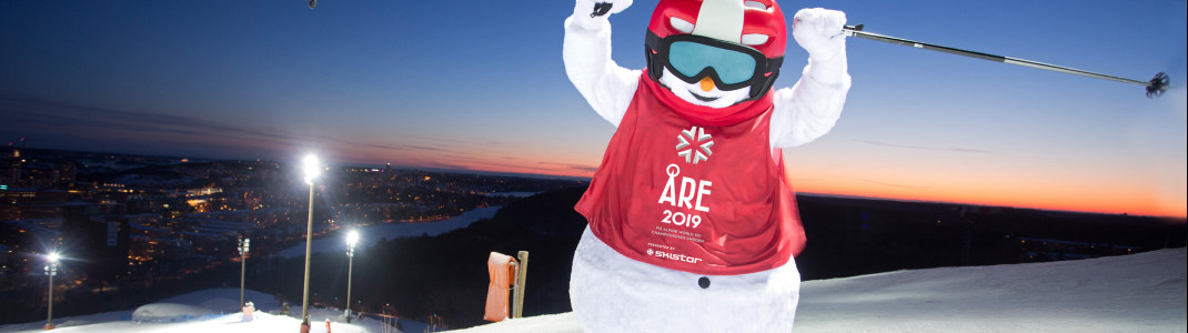 Das Maskottchen der Ski-WM 2019
