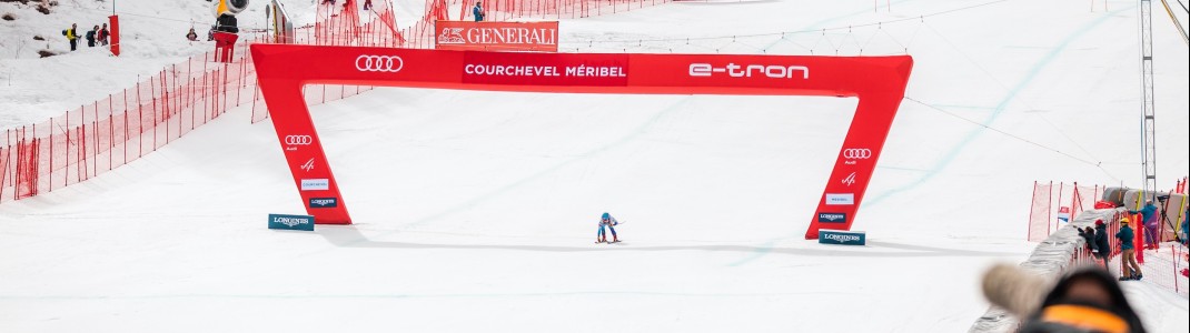 Die Herrenrennen finden in Courchevel statt, die Damenrennen und die Parallel-Events in Méribel.