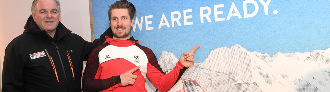 Bartl Gensbichler und Marcel Hirscher sind sich sicher: Saalbach ist bestens gerüstet für die Ski WM 2023.