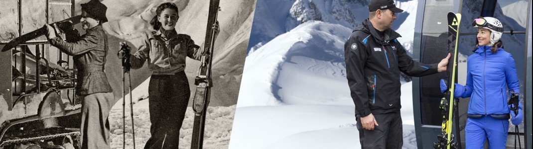 In der Hall of Fame wird die lange Historie des Skifahrens am Arlberg erzählt