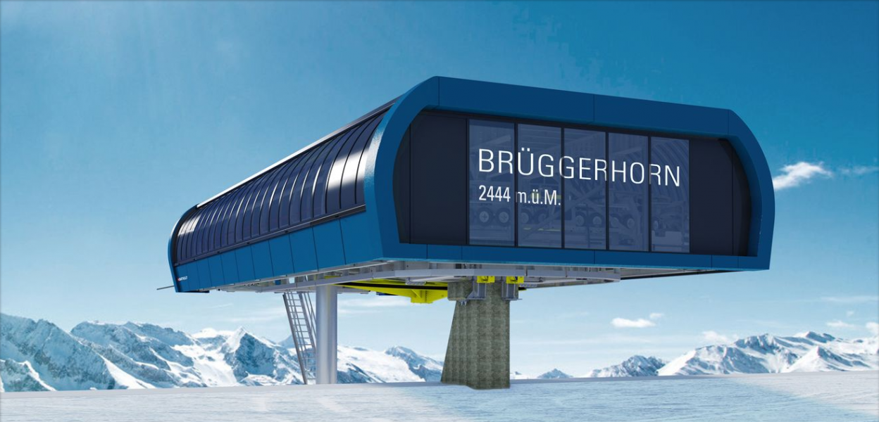 Nicht neu aber immer noch einmalig ist die Aussicht von der Bergstation Brüggerhorn auf das Skigebiet Arosa.