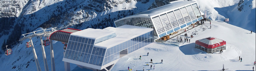 So soll die neue Bergstation der Gondelbahn neben dem Hoadlhaus aussehen.