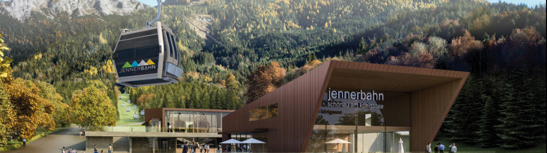 Mit einem Teilbetrieb von Tal- zu Mittelstation startet die neue Jennerbahn am 4. August.