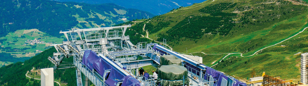 An der neuen Bergstation wartet ein tolles Panorama.