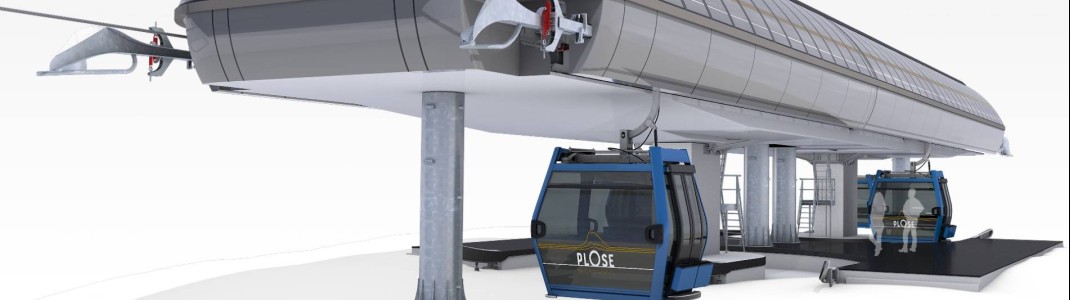 So soll die neue Mittelstation der Plose-Bahnen aussehen.
