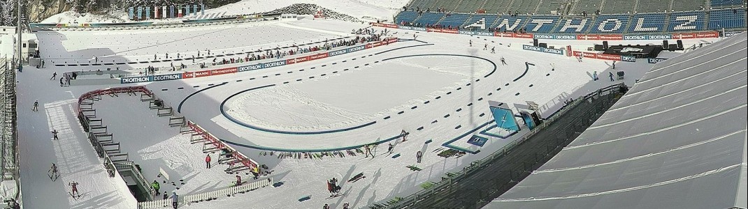 Vier Einzelrennen und zwei Mixed-Staffeln stehen für die Biathleten in Antholz auf dem Programm.