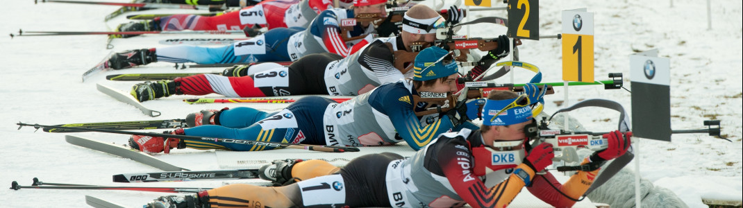 Zwölf Weltcuprennen werden heuer in Hochfilzen ausgetragen.