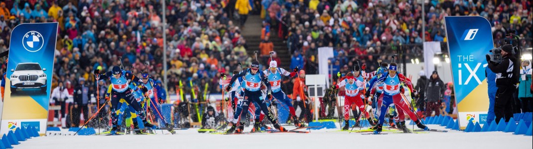 Staffel, Sprint und Verfolgung stehen in Oberhof auf dem Programm.