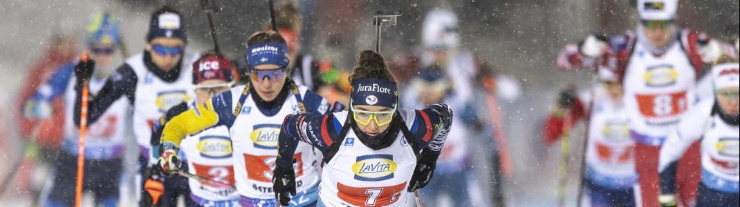 In zehn Orten ist der Biathlon-Weltcup in dieser Saison zu Gast.