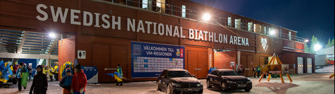 Östersund ist das Zentrum des schwedischen Biathlonsports.