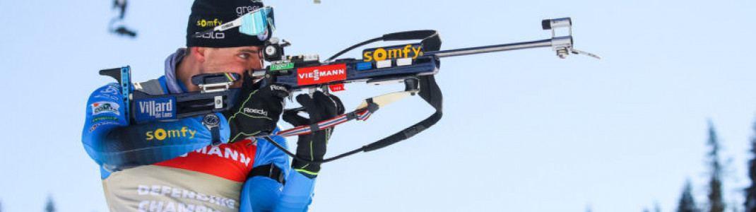 Der alte ist auch der neue Verfolgungs-Weltmeister: Emilien Jacquelin aus Frankreich.