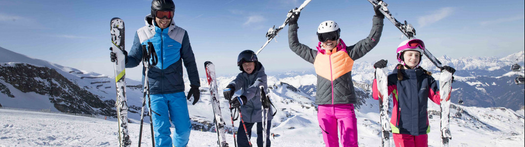 Nur mit der richtigen Ausrüstung macht der Familienurlaub allen Spaß.