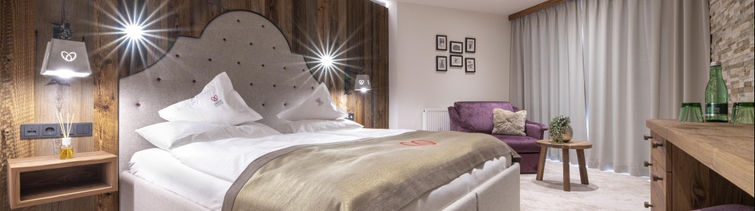 Über 60 Zimmer und Suiten erwarten die Besucher im Edelweiss in Obertauern.