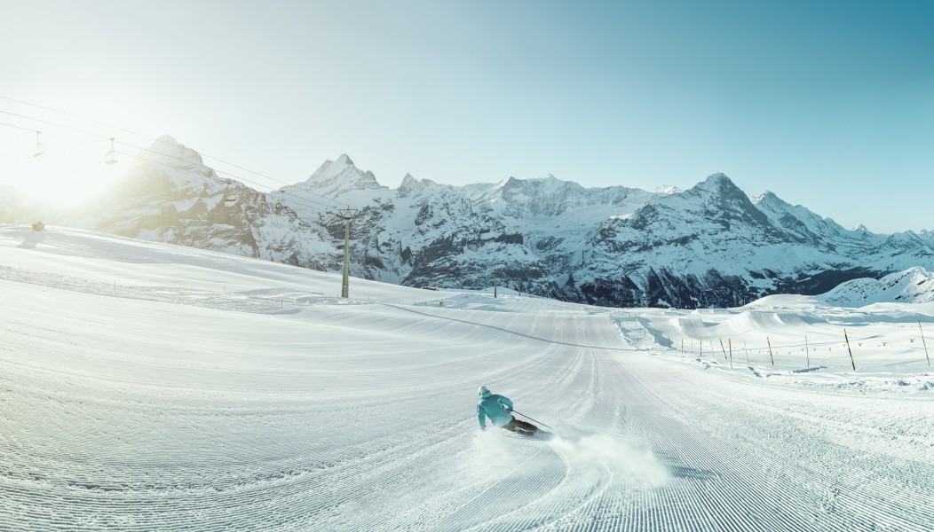 In der Jungfrau Region erwarten dich 206 km Pisten.
