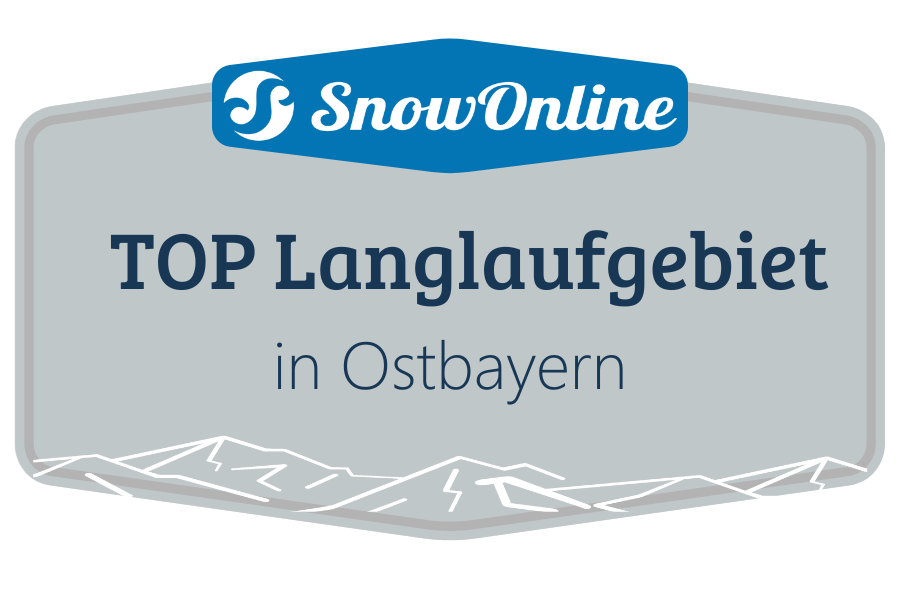 Diese sechs Langlaufgebiete werden mit dem SnowOnline-Award "TOP Langlaufgebiet in Ostbayern" ausgezeichnet.