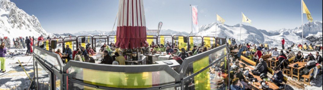 Sonnige Mittagspause am Nassfeld