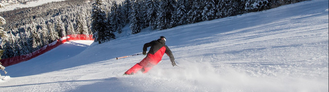 Die berüchtigte Kandahar-Piste in Garmisch-Partenkirchen