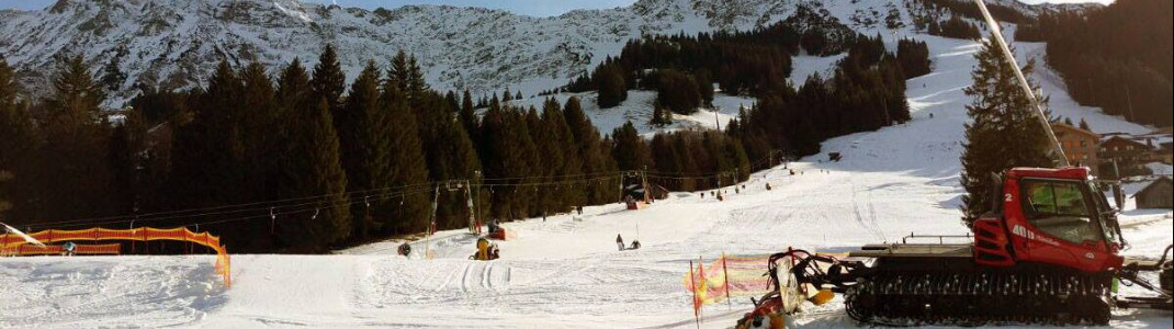 Die ersten Schwünge liefen am Mittwoch schon mal super beim Opening in Oberjoch Bad Hindelang.