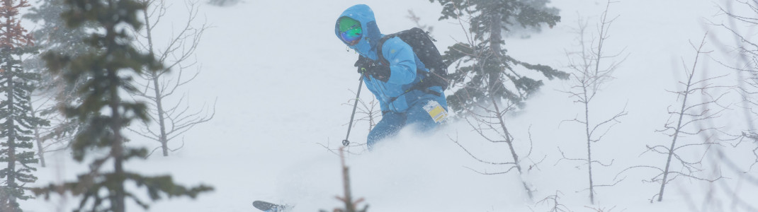 Die Nordamerikaner lieben Skifahren im Backcountry.