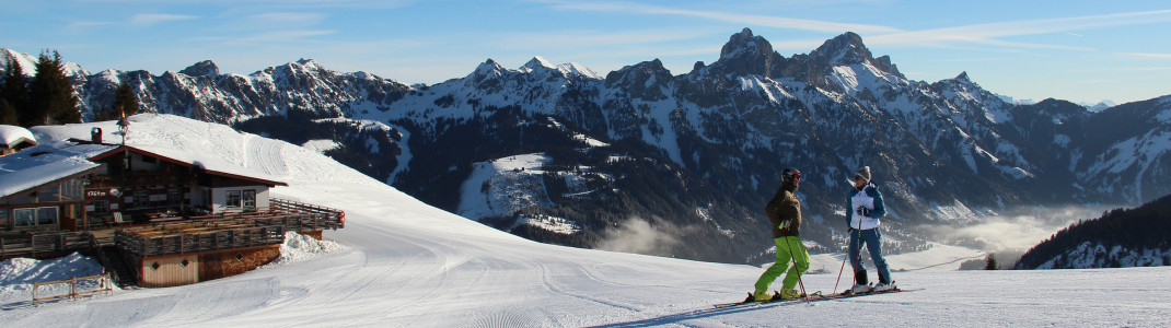 Genuss-Skifahrer sind am Neunerköpfle bestens aufgehoben.