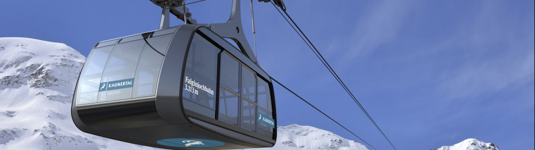 Die Falginjochbahn ist die erste Seilbahn ihrer Art in Österreich.