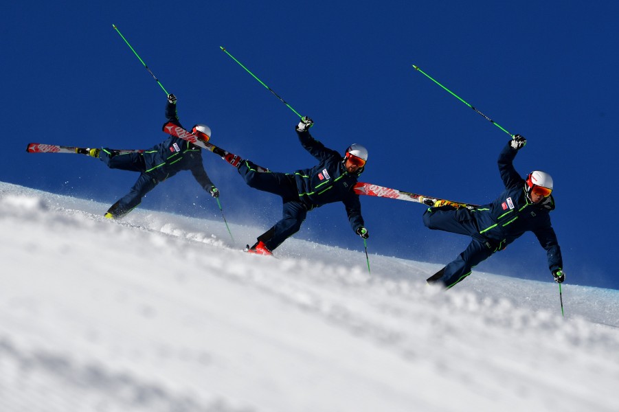 Das Wintersport-Event der besonderen Art: Die 8. Formations-Europameisterschaften in der Silvretta Arena.