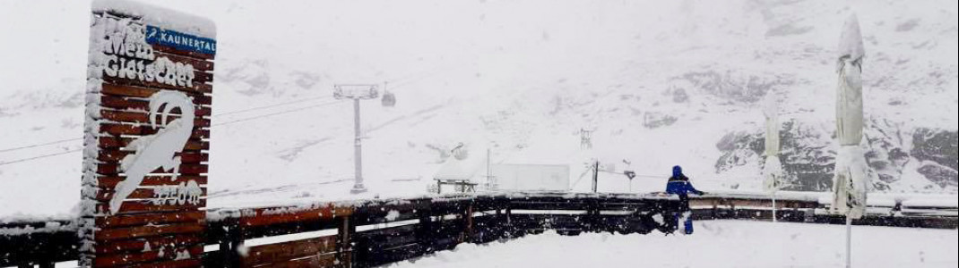 Mächtig Neuschnee wird bis Dienstag auch am bereits geöffneten Kaunertaler Gletscher erwartet.