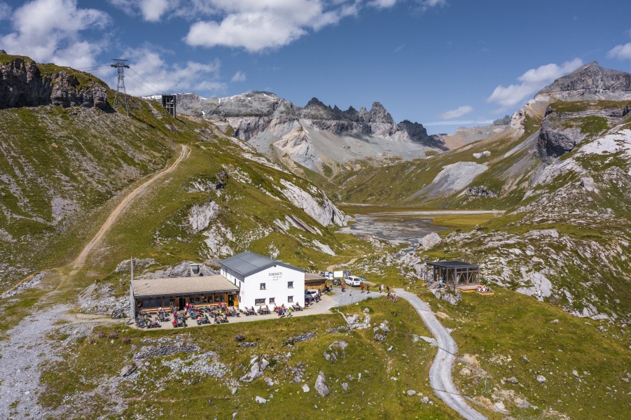 An der Segneshütte entsteht als Knotenpunkt die größte Station des FlemXpress.