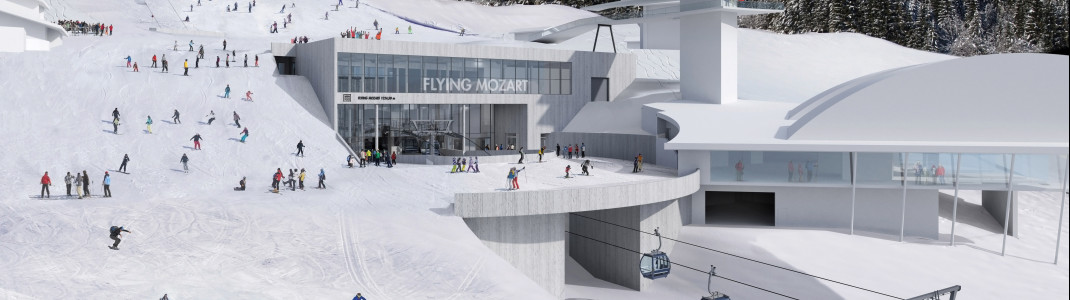 Der Neubau der Flying Mozart Kabinenbahn in Wagrain wird um ein Jahr verschoben.