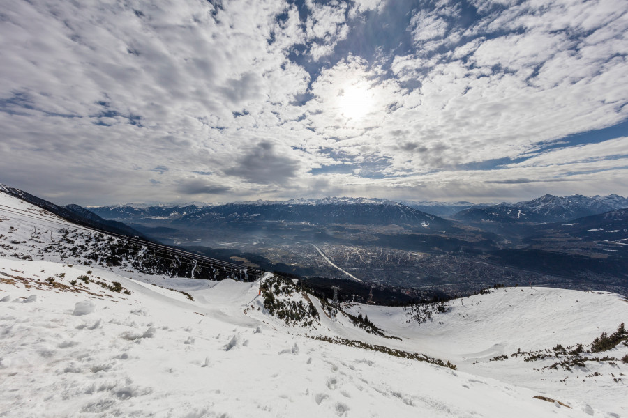 City-Trip und Winterspaß - In Innsbruck ist das dank der Nordkettenbahnen kein Problem.