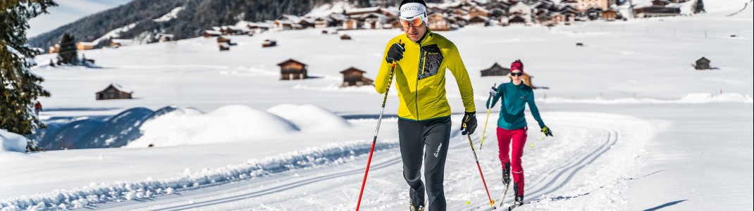 Täglich frisch präparierte Loipen und perfekte Infrastruktur - in Osttirol bleiben bei Langläufern keine Wünsche offen.