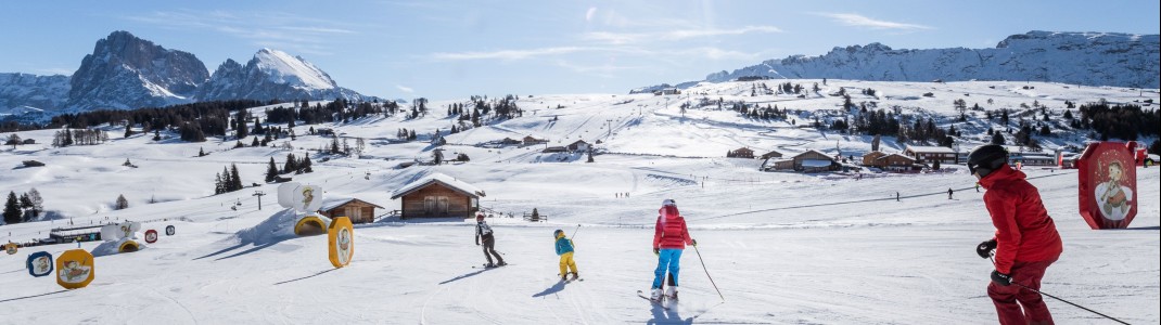 Vor allem für Familien bietet die Seiser Alm zahlreiche tolle Angebote.