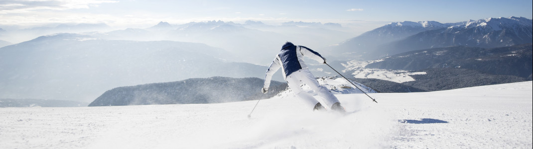 Sonnenverwöhnte Südhänge prägen das Skigebiet Gitschberg-Jochtal.