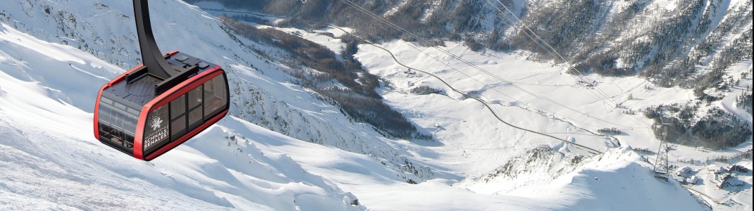 Statt blau werden die neuen Kabinen wieder in rotem Design erstrahlen.