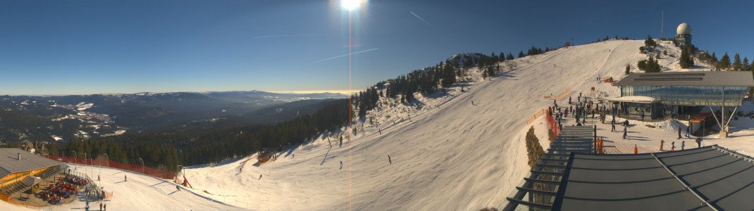 Der Arber im Bayerischen Wald am 15.02.2017