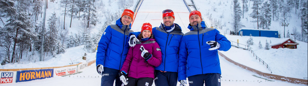 Halti has been the official outfitter of the FIS for many years.