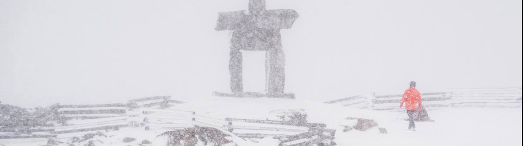 Jede Menge Neuschnee gibt es aktuell in Whistler in Kanada!