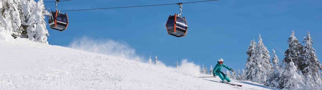 Ob aus Deutschland, Österreich oder Tschechien - das Skigebiet am Hochficht ist von überall bequem zu erreichen.
