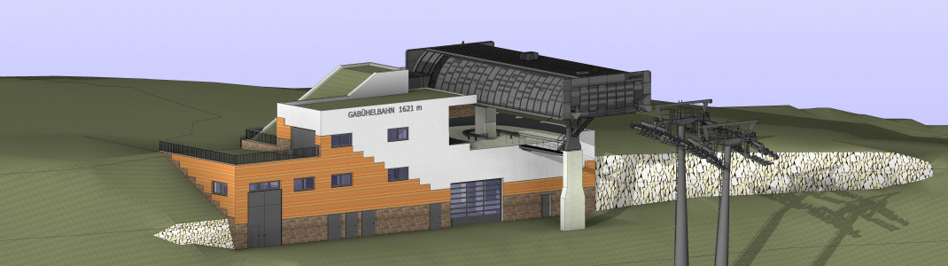 Visualisierung neue Bergstation Gabühel