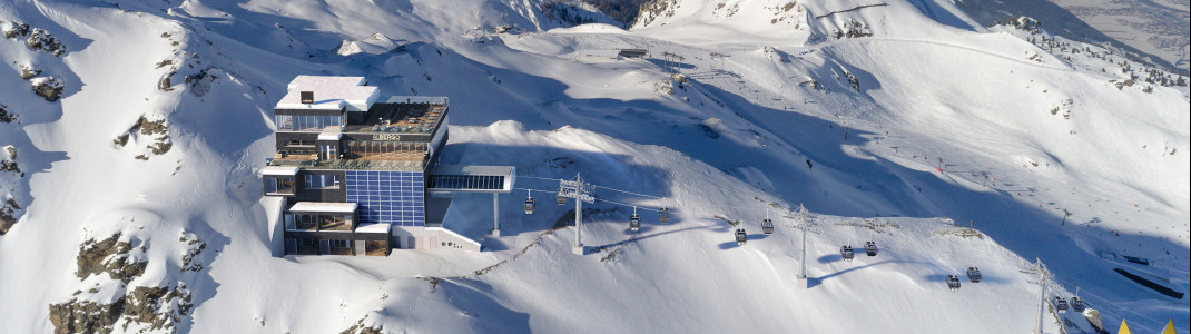 Auf 2340 Metern entsteht die Bergstation des neuen Wimbachexpress.