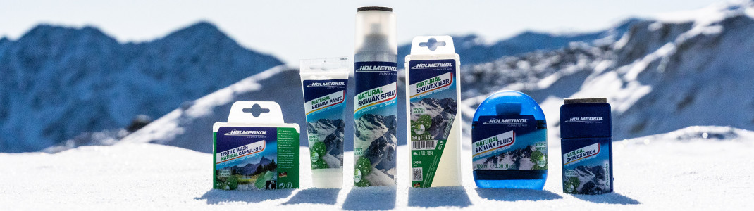 Absolut nachhaltig: die Natural Skiwachs Serie von Holmenkol