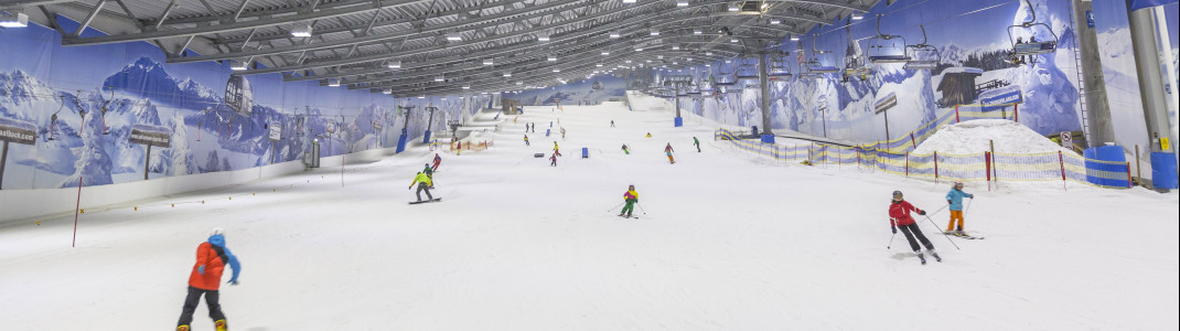 Pulverschnee erwartet dich in der Skihalle in Neuss