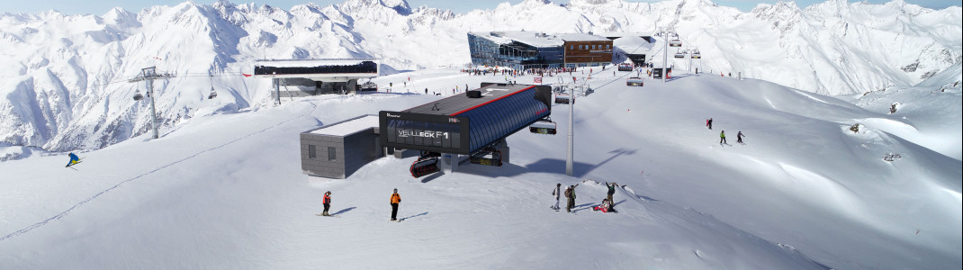 Skizze der neuen Bergstation Velilleck F1