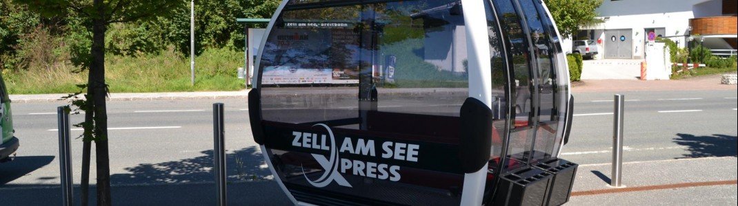 Die neuen Gondeln des &#34;zellamseeXpress&#34; auf der Schmittenhöhe