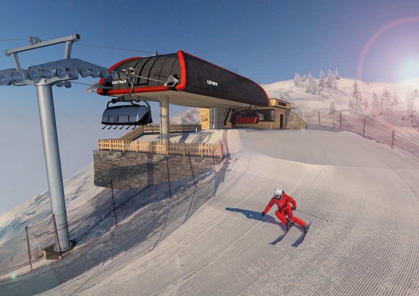 Die neue Gauxjoch-Sesselbahn wird den bereits 37 Jahre alten Schlepplift ablösen.