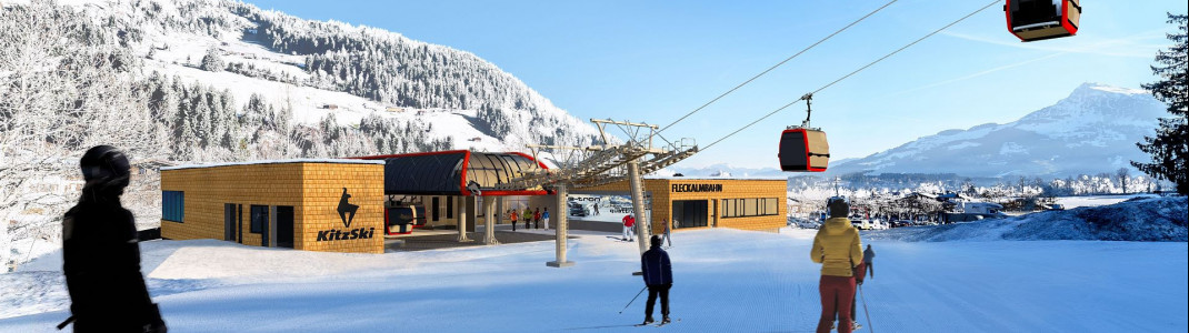 Eröffnet wird die neue Fleckalmbahn in Kitzbühel im Dezember 2019.