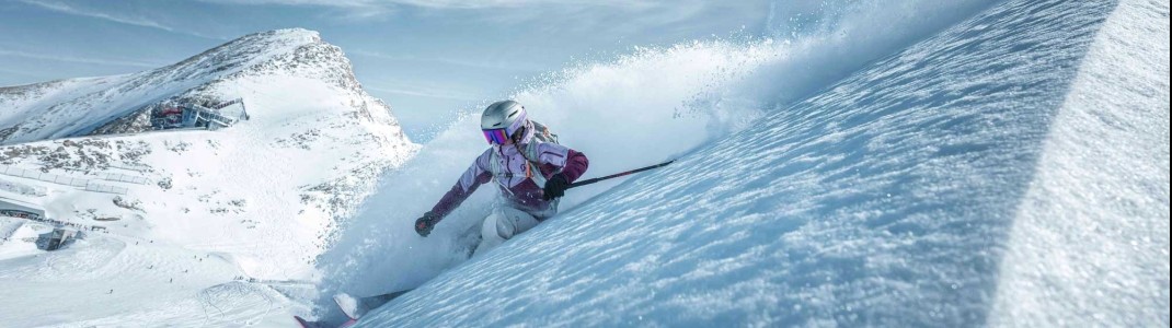 Am Kitzsteinhorn erwartet dich top Schneequalität von Oktober bis Mai.